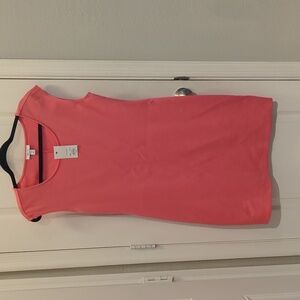 Nine West Fitted Sleeveless Dress Pink/coral Size M**NWT**‎
